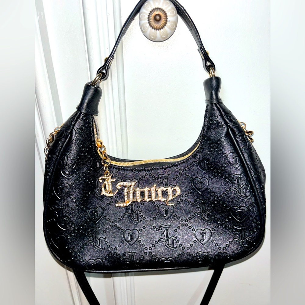 Juicy couture black crossbody bag